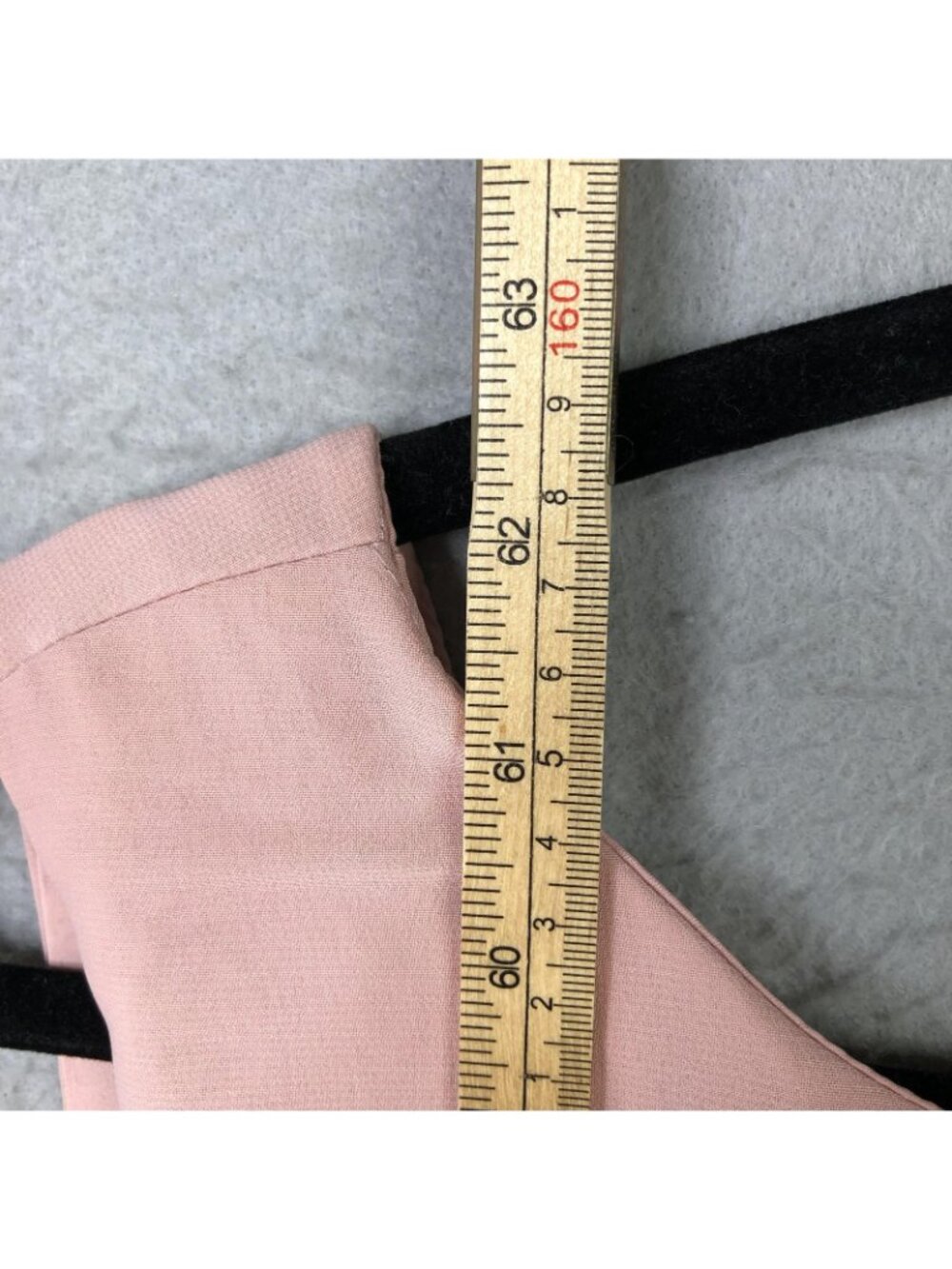 Bridesmaid Dress Womens 16 Pink Sleeveless Layered Chiffon Formal Corset Back - Picture 6 of 16
